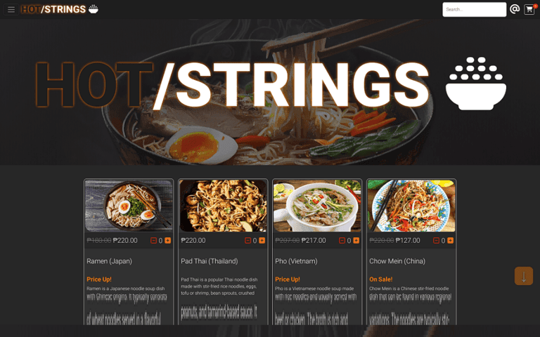 HOT/STRINGS - Personal